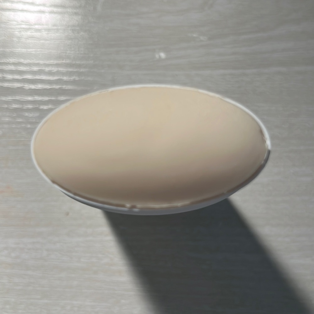 native deodorant with cap off.